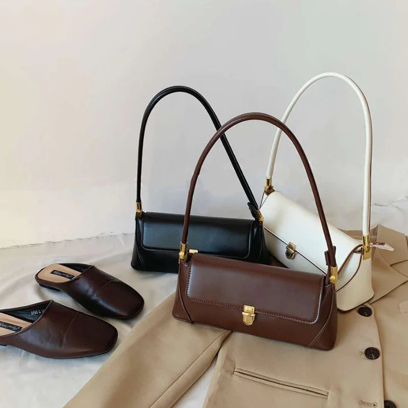 Women's Cowhide Underarm Bag