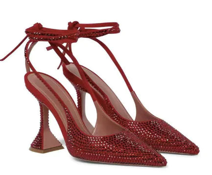 Luxury High Heel Pointed Toe Shoes (One Pair)