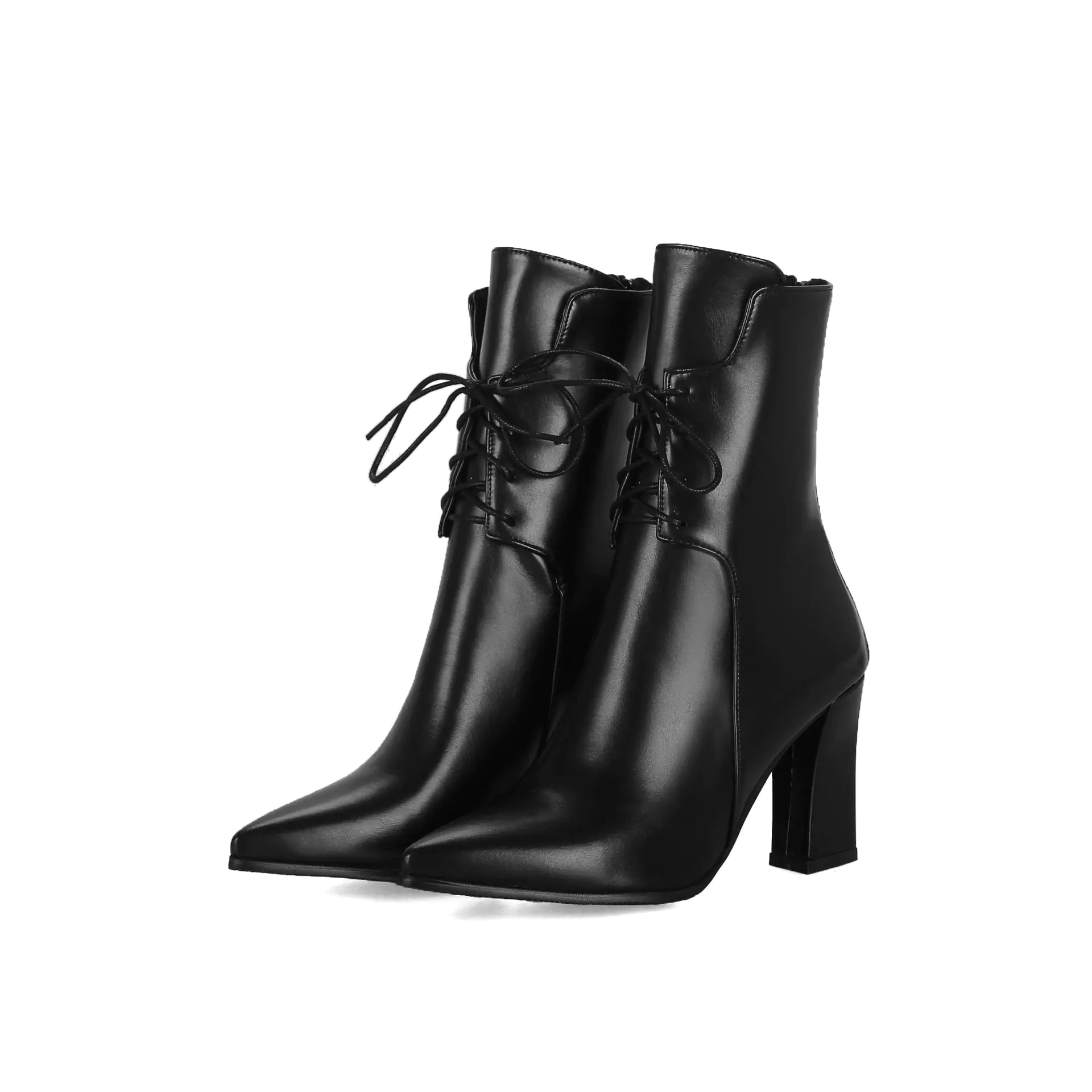 Thick High Heel Pointed Toe Women's Boots