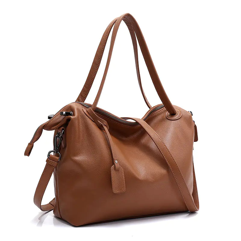 New Tote Bag, Genuine Leather Women's Shoulder Bag