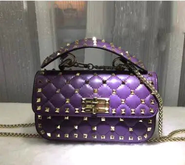 Crossbody Bag, Shoulder Bag, Studded Clutch