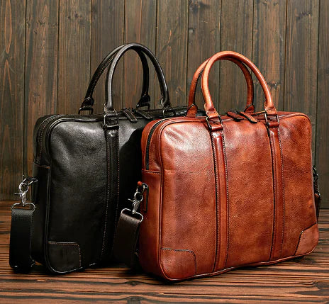 Leather Women's Shoulder and Crossbody Tote Bag