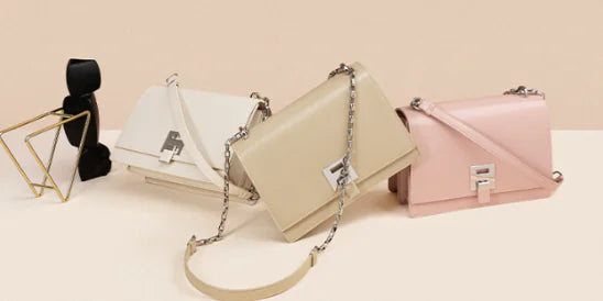 Genuine Leather Women's Summer Shoulder Chain Bag 3017